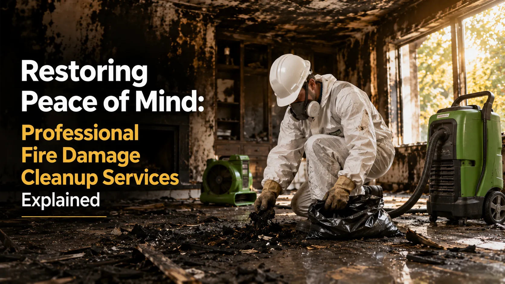 fire damage cleanup services