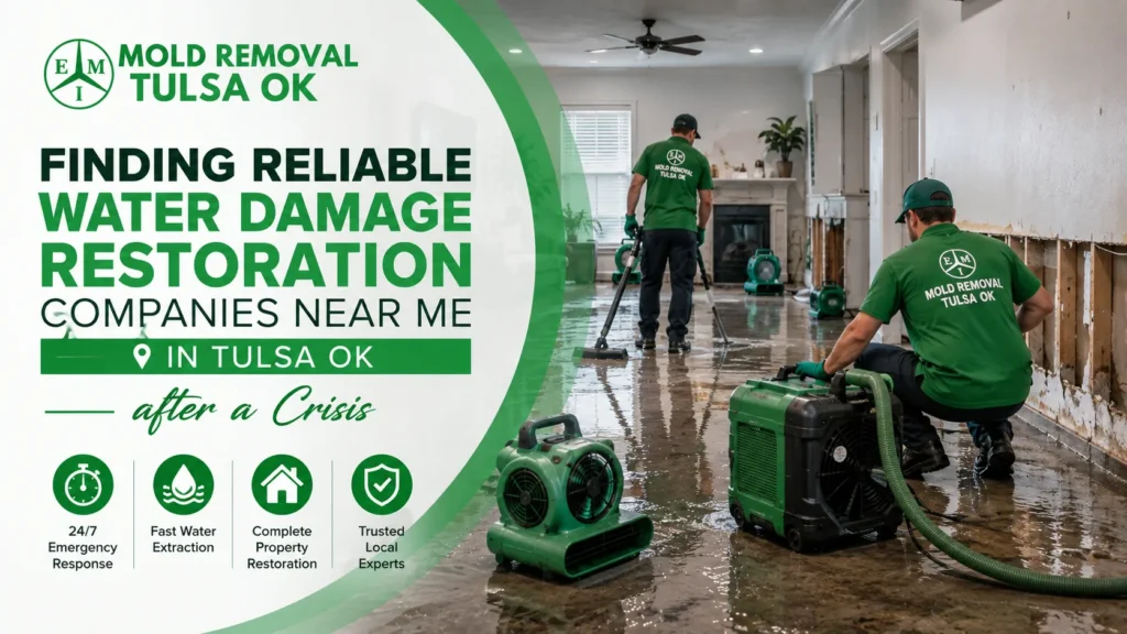 water damage restoration companies near me in Tulsa OK