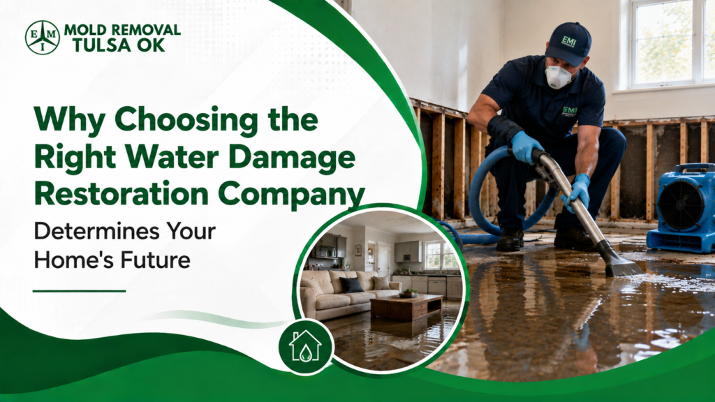 water damage restoration company