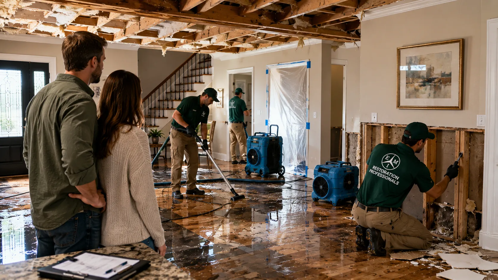 repair from water damage
