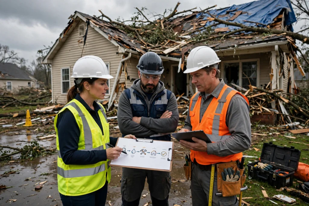 Disaster restoration Tulsa OK - EMI Mold Removal Tulsa OK